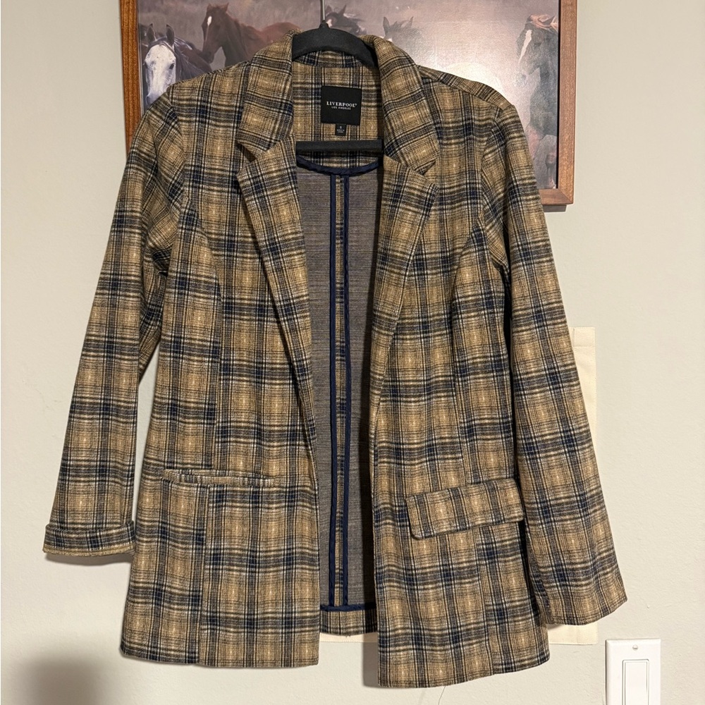 Plaid Blazer - Liverpool - S